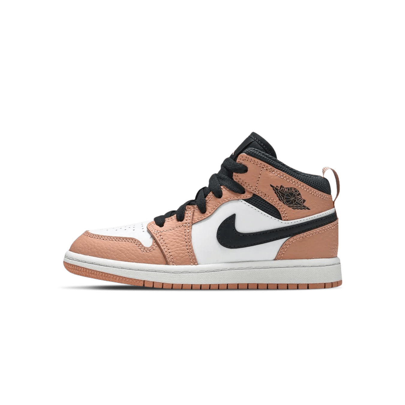 Air Jordan 1 Mid Children's 'Pink Quartz' (PS)