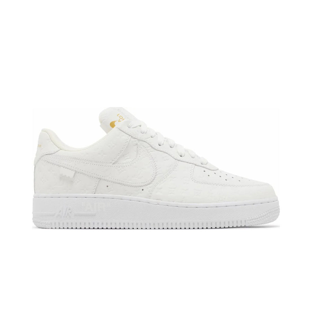 Limited to 100 Pairs! To Celebrate the 40th Anniversary of Nike Air Force 1, the 2024 Fall/Winter New Release “Louis Vuitton (Louis Vuitton) X Nike Air Force 1 White” will be released! Likely to Sell Out Fast!