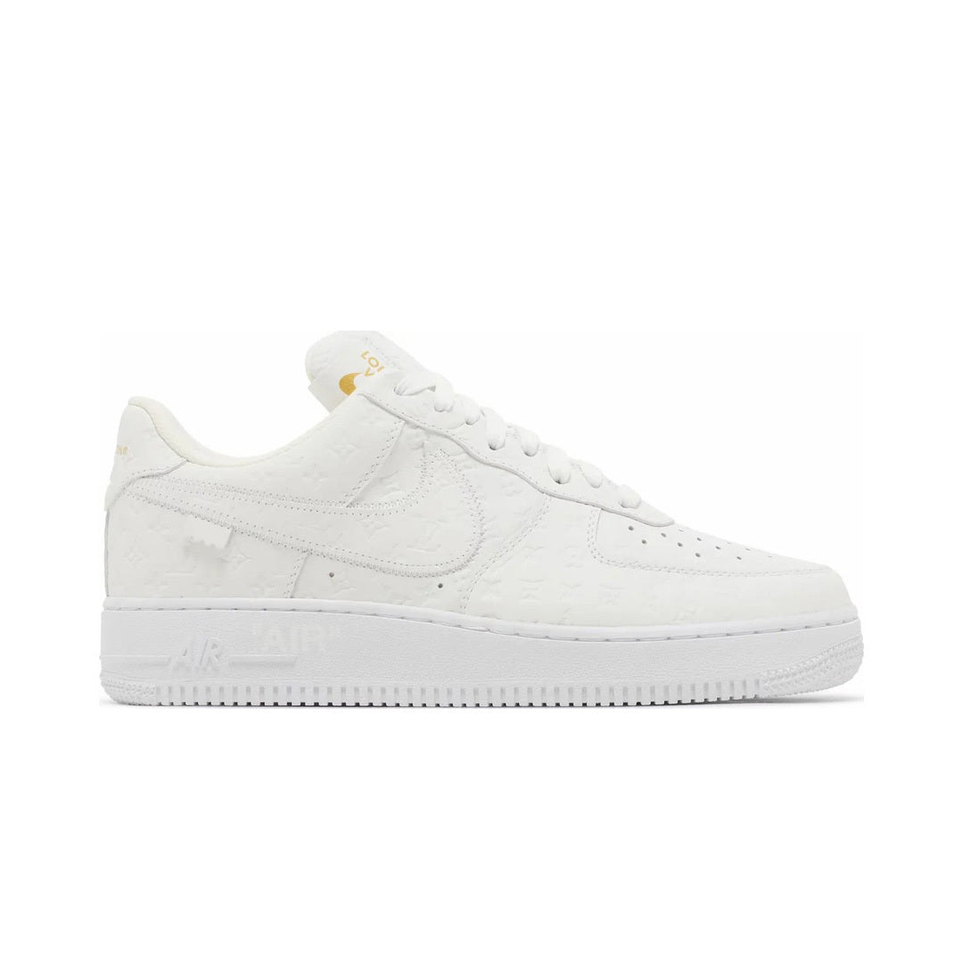 Limited to 100 Pairs! To Celebrate the 40th Anniversary of Nike Air Force 1, the 2024 Fall/Winter New Release “Louis Vuitton (Louis Vuitton) X Nike Air Force 1 White” will be released! Likely to Sell Out Fast!