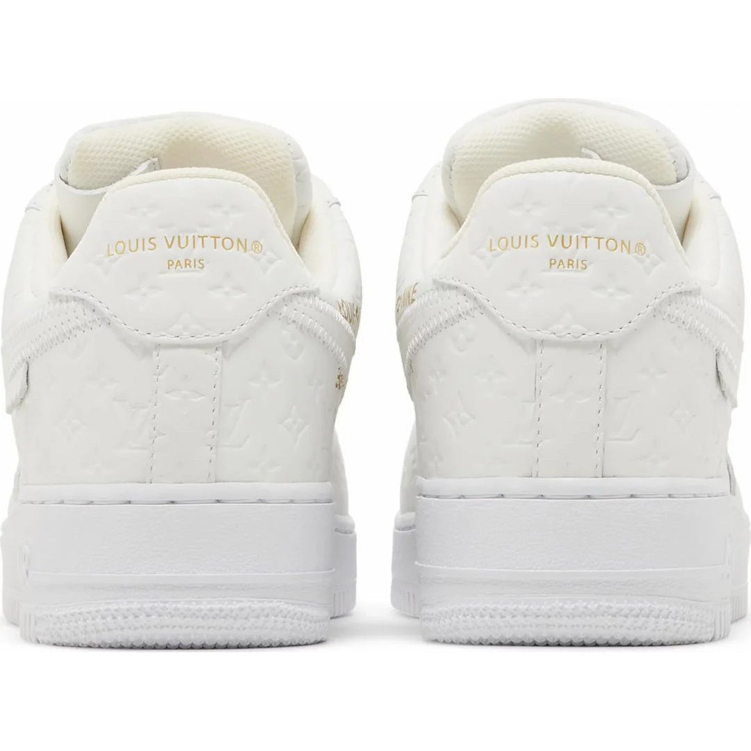 Limited to 100 Pairs! To Celebrate the 40th Anniversary of Nike Air Force 1, the 2024 Fall/Winter New Release “Louis Vuitton (Louis Vuitton) X Nike Air Force 1 White” will be released! Likely to Sell Out Fast!