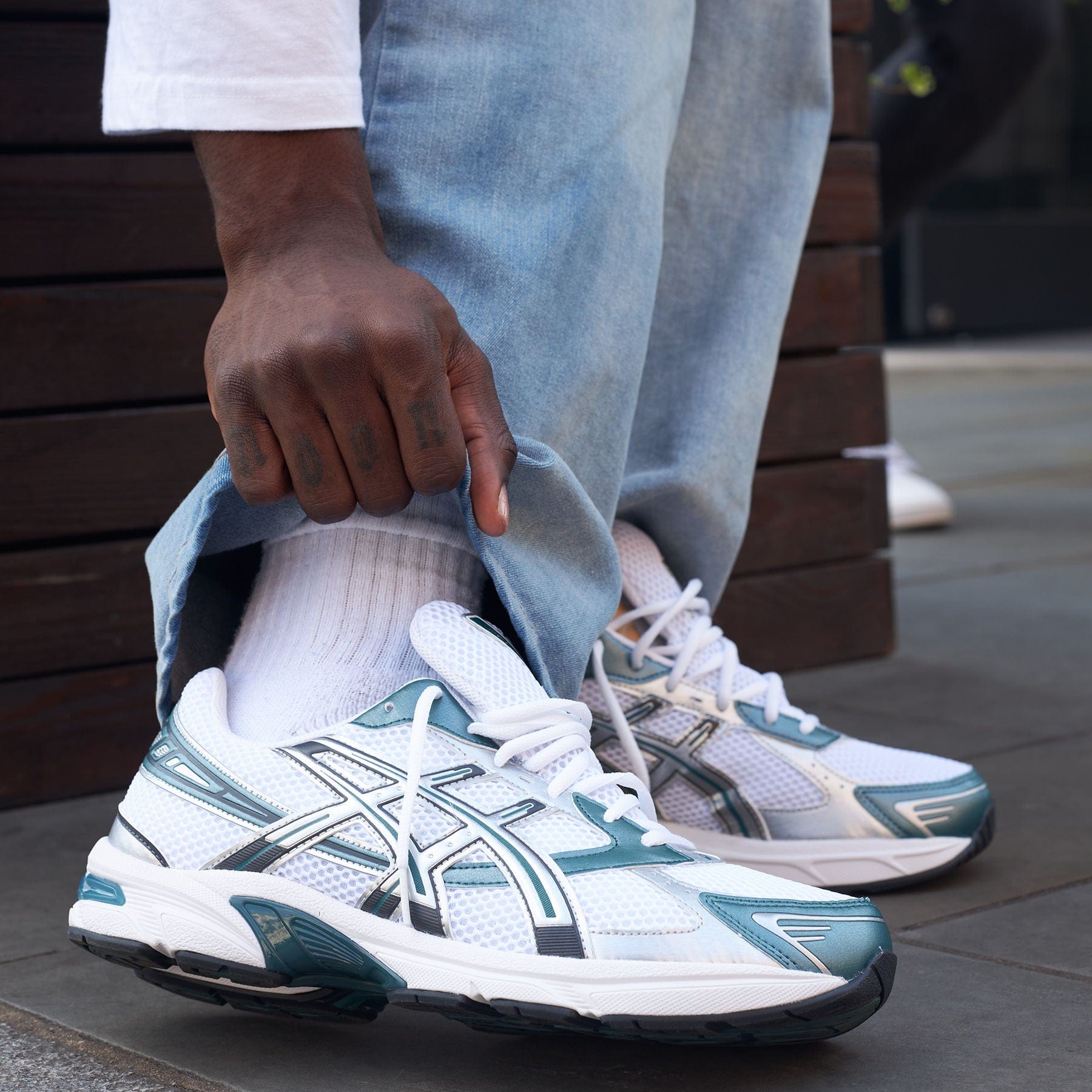 Asics Gel 1130 'White Dark Neptune'