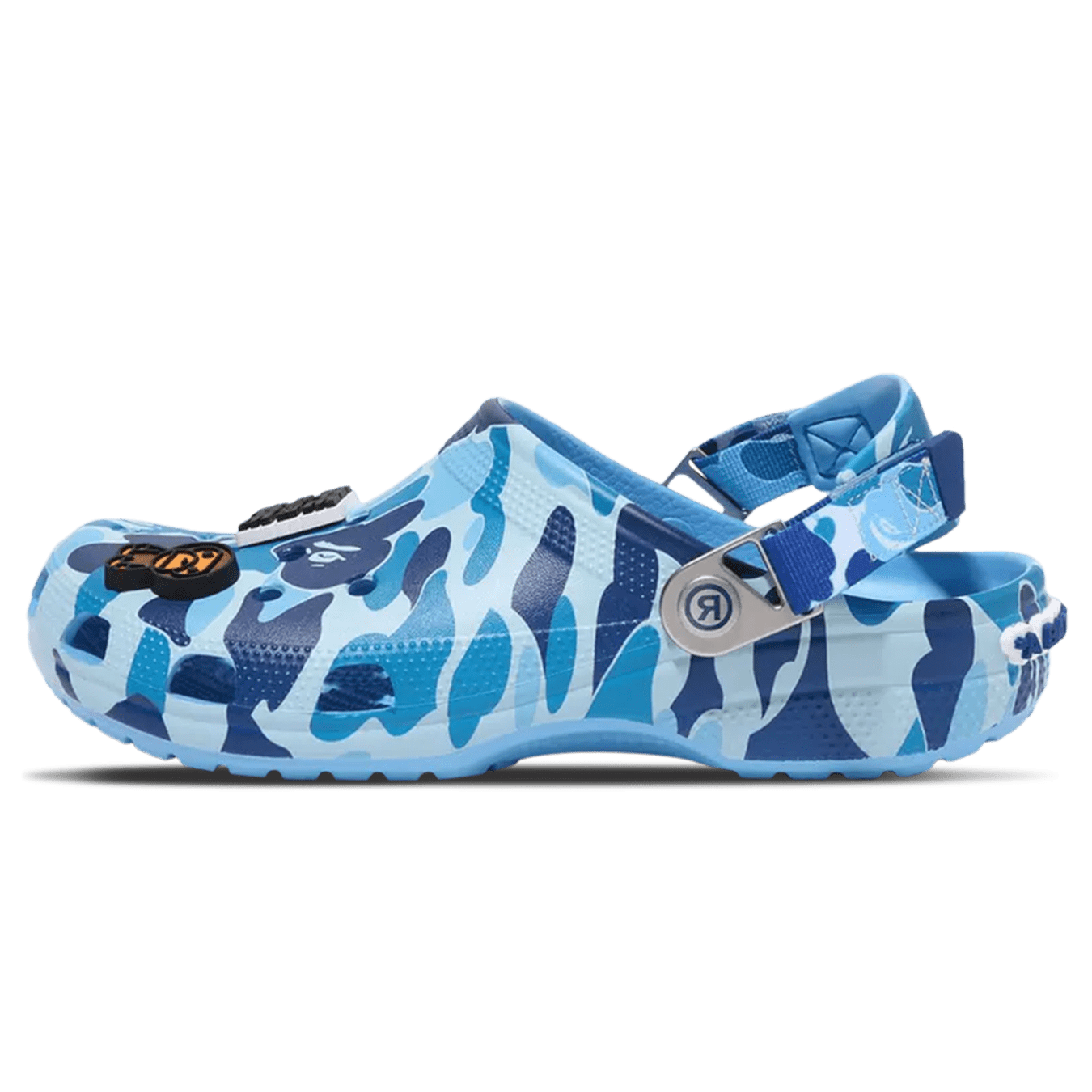Bape x Classic Clog 'ABC Camo - Blue'