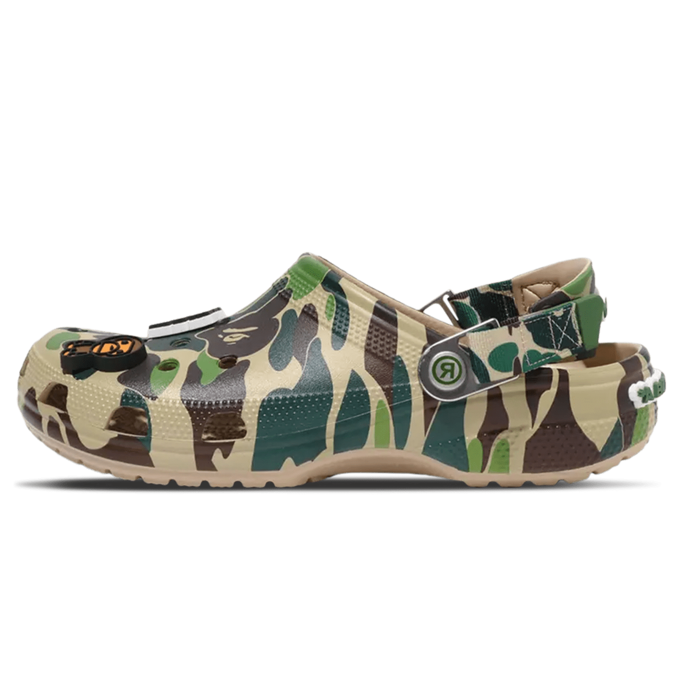 Bape x Classic Clog 'ABC Camo - Green'