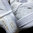 Limited to 100 Pairs! To Celebrate the 40th Anniversary of Nike Air Force 1, the 2024 Fall/Winter New Release “Louis Vuitton (Louis Vuitton) X Nike Air Force 1 White” will be released! Likely to Sell Out Fast!