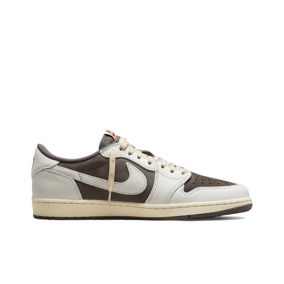 【Direct Shipping from Overseas with Quality Guarantee! Not Released in Europe/America】TRAVIS SCOTT X AIR JORDAN 1 LOW OG “REVERSE MOCHA”
