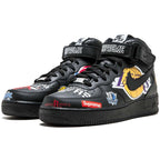 Supreme x NBA x Air Force 1 Mid 07 'Black'