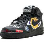 Supreme x NBA x Air Force 1 Mid 07 'Black'