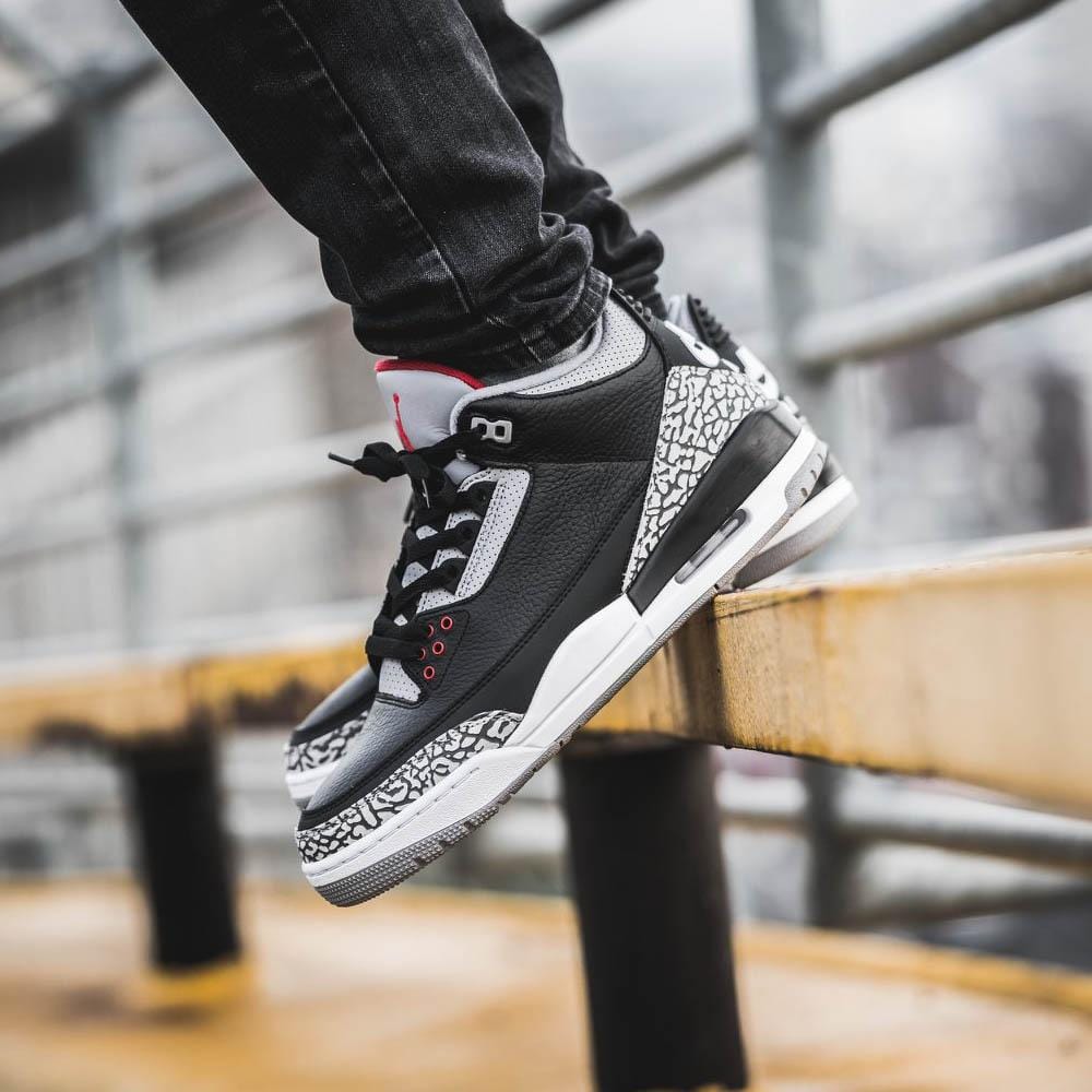 Air Jordan 3 Retro OG GS 'Black Cement' 2018
