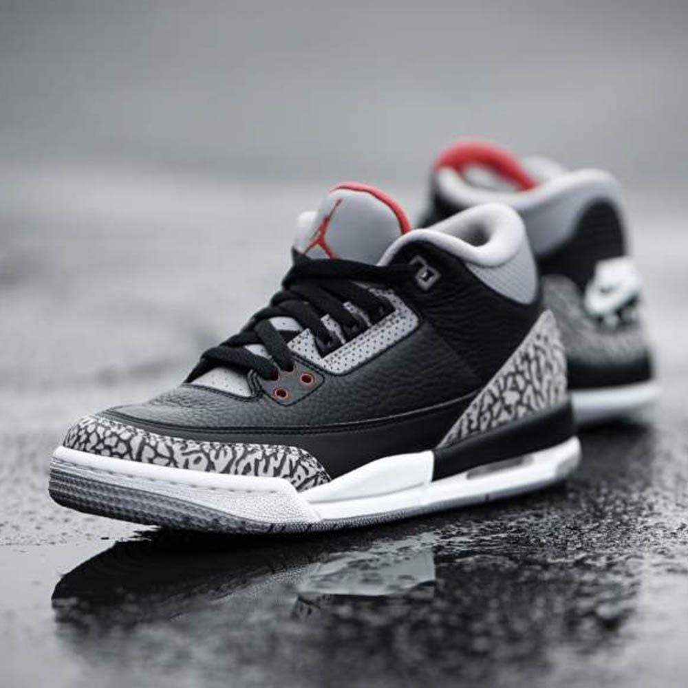 Air Jordan 3 Retro OG GS 'Black Cement' 2018
