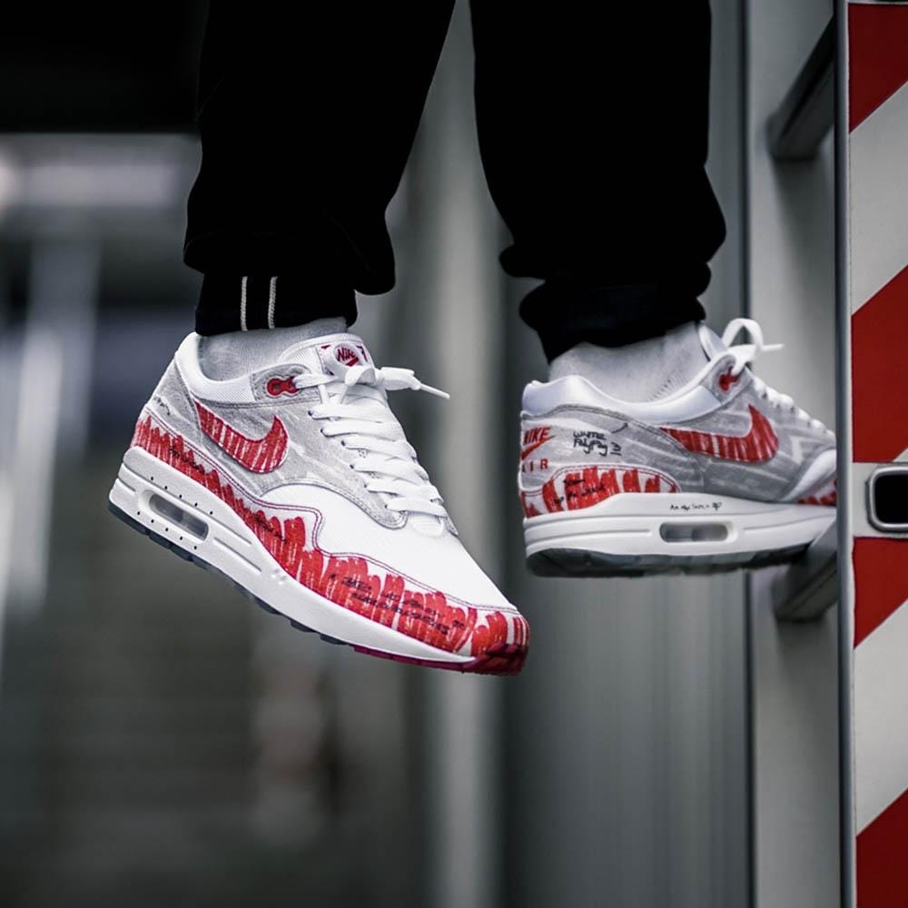 Nike Air Max 1 Tinker 'Sketch To Shelf - University Red'