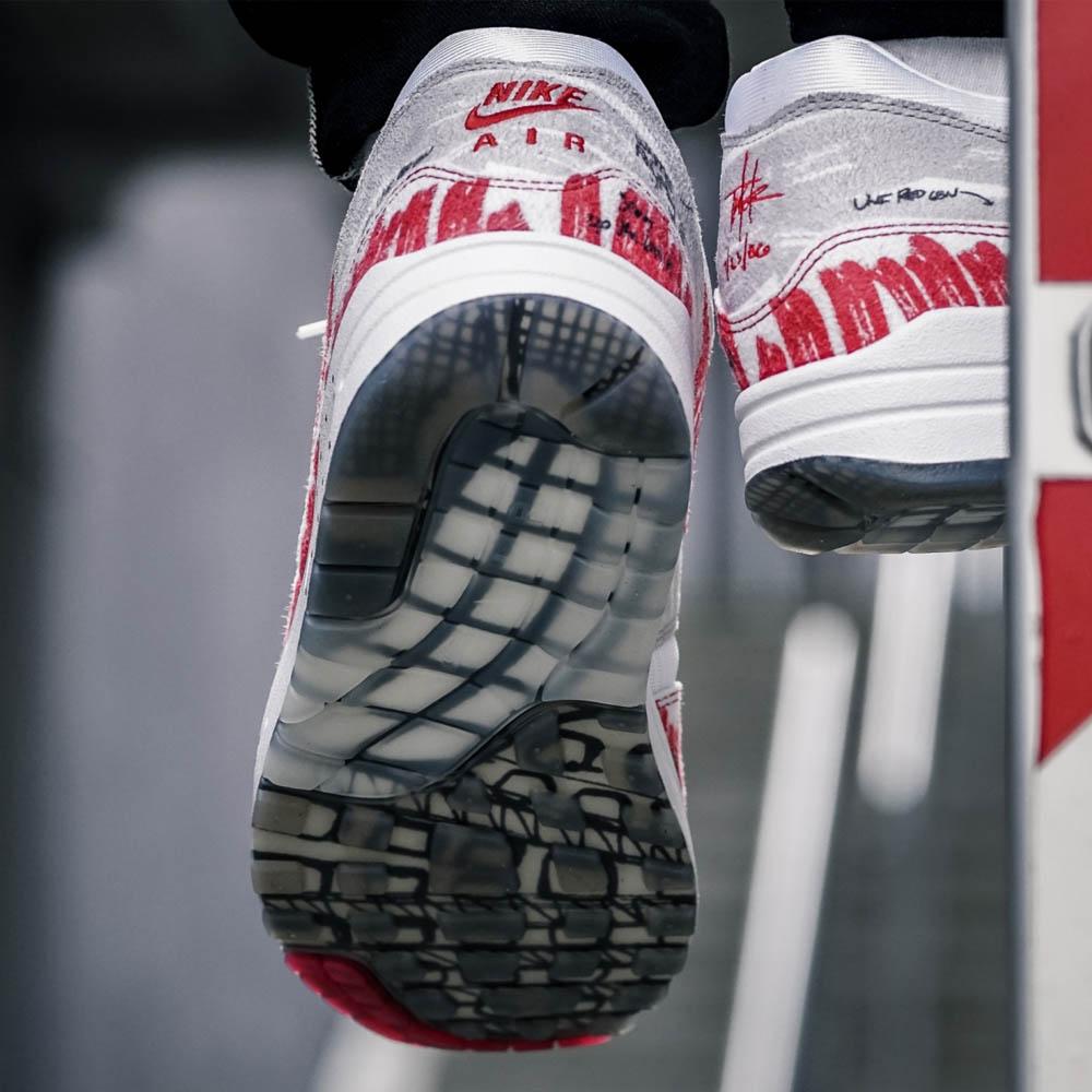 Nike Air Max 1 Tinker 'Sketch To Shelf - University Red'