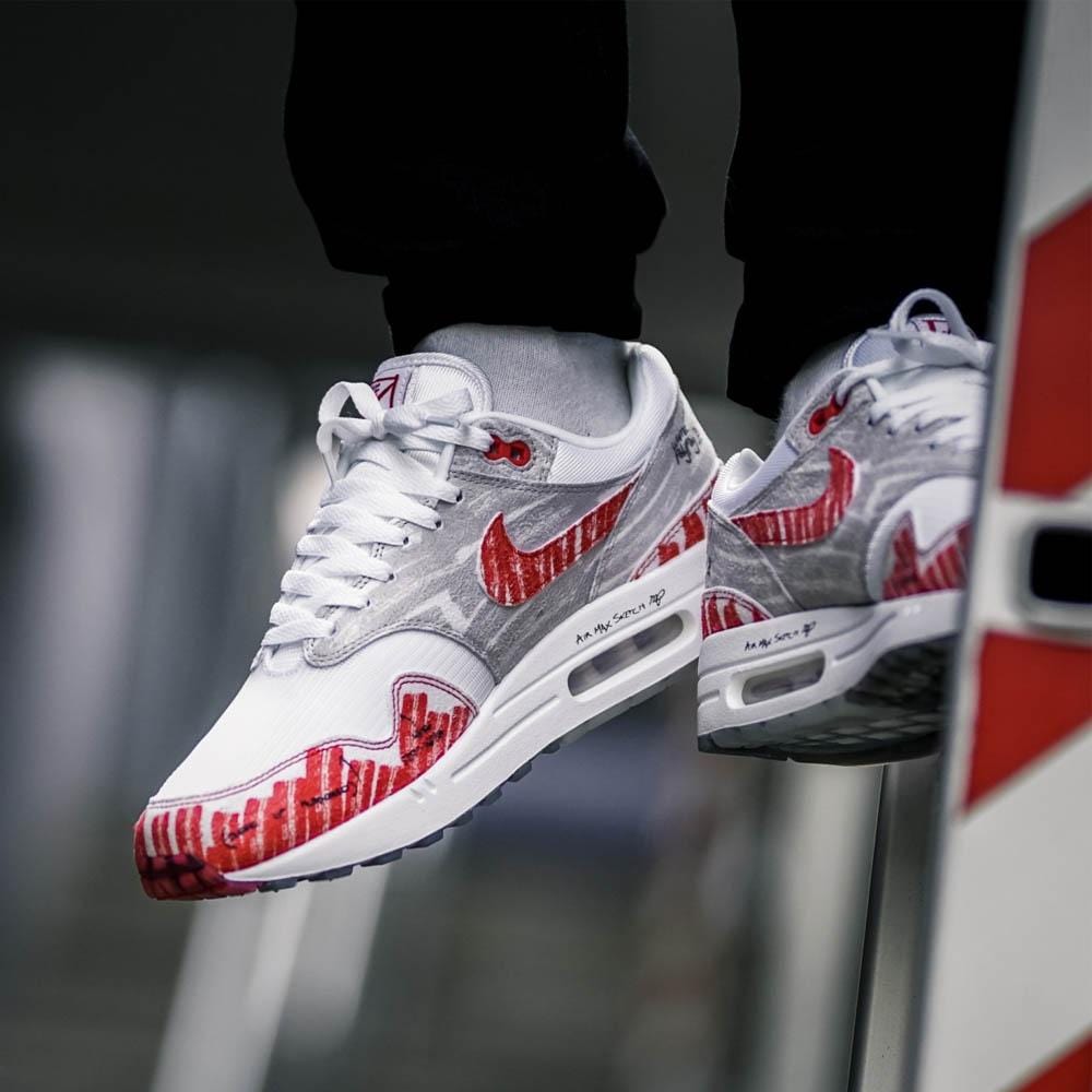 Nike Air Max 1 Tinker 'Sketch To Shelf - University Red'