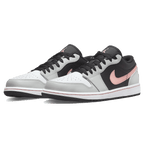 Air Jordan 1 Low 'Black Grey Pink'