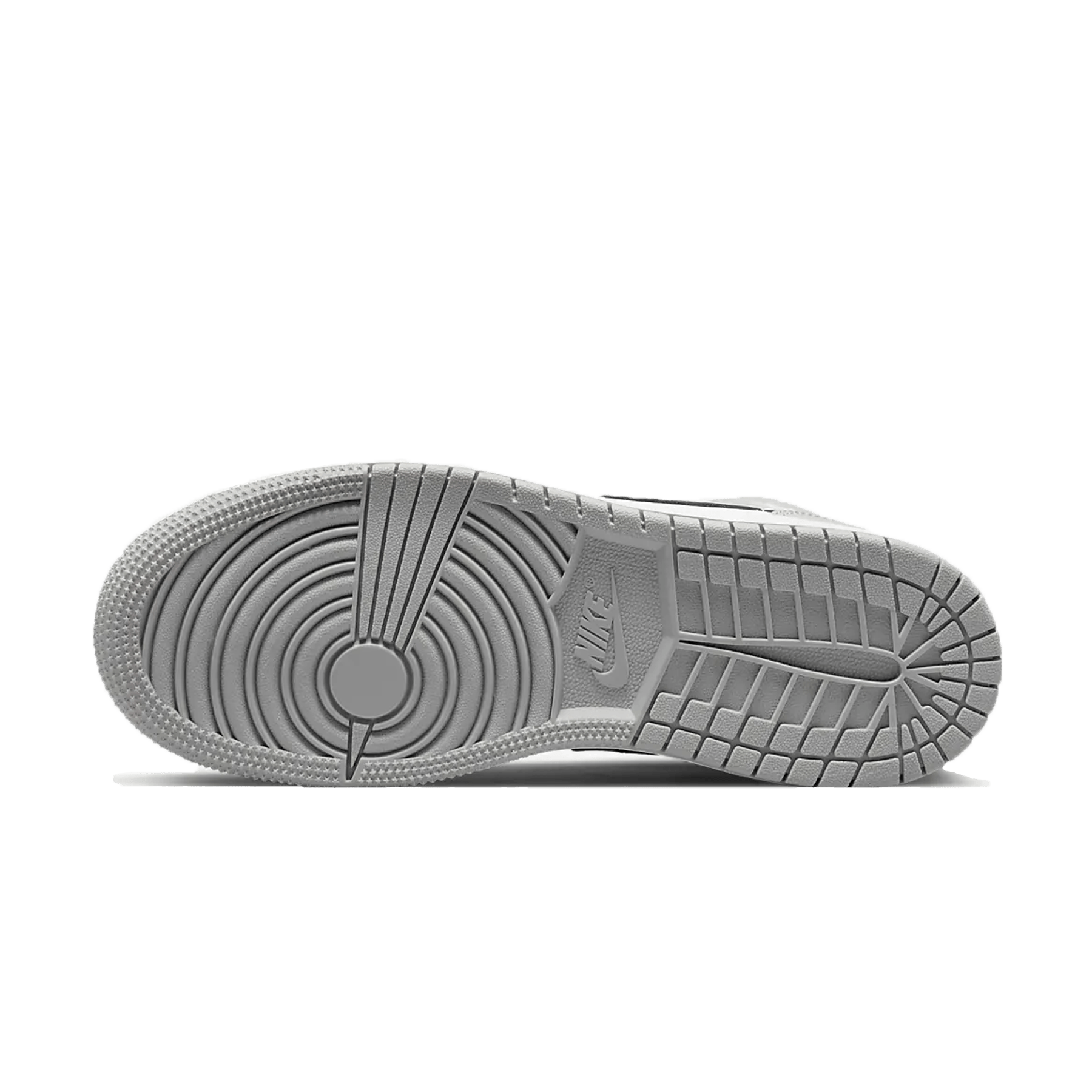 Air Jordan 1 Mid GS 'Light Smoke Grey'