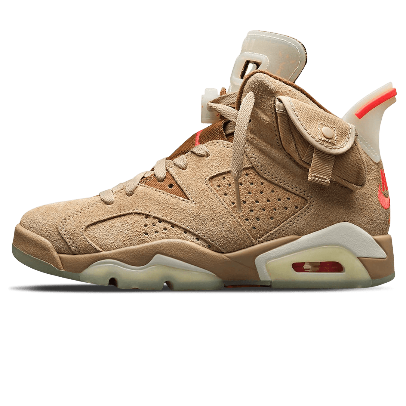 Travis Scott x Air Jordan 6 Retro 'British Khaki'