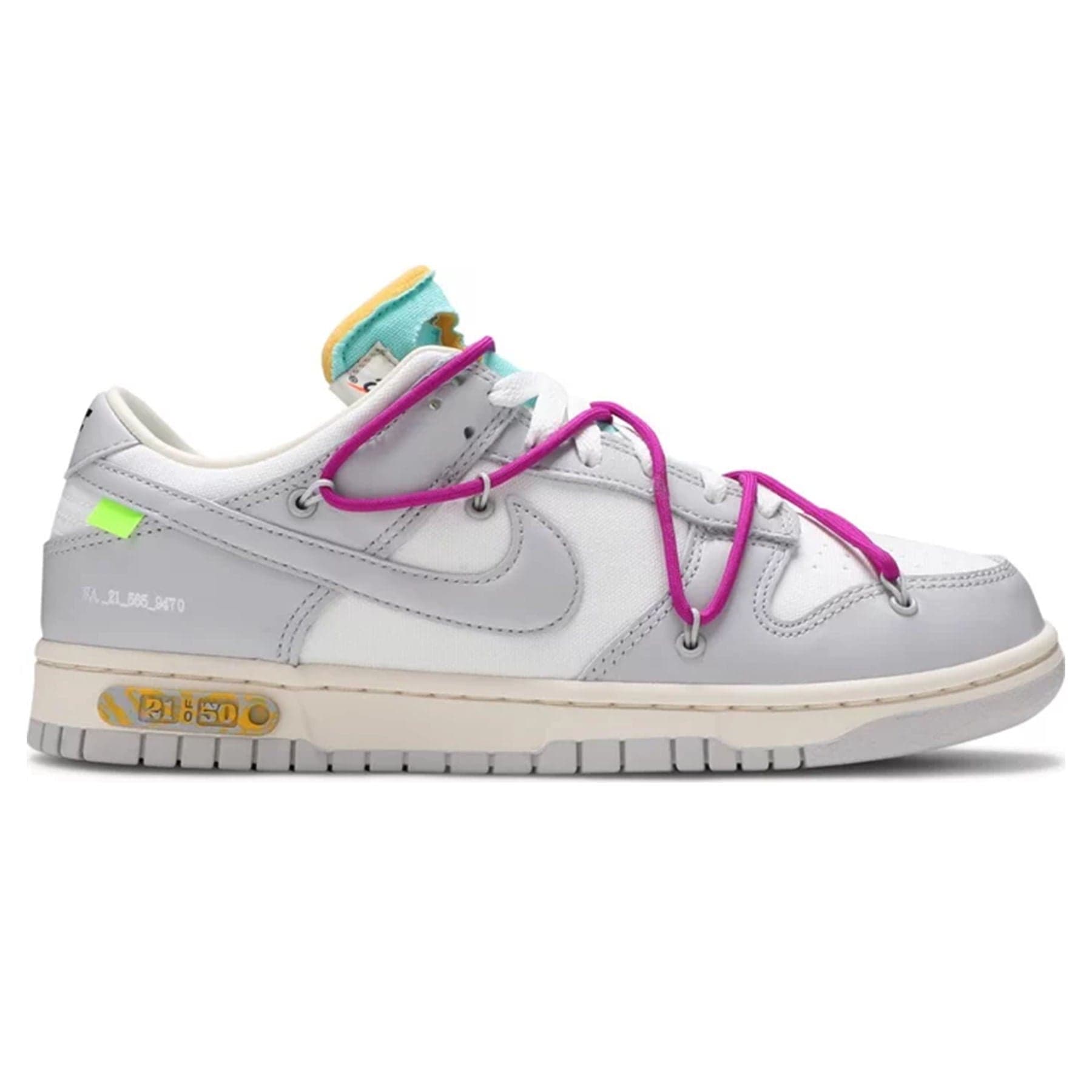 Off-White x Nike Dunk Low 'Lot 21 of 50'