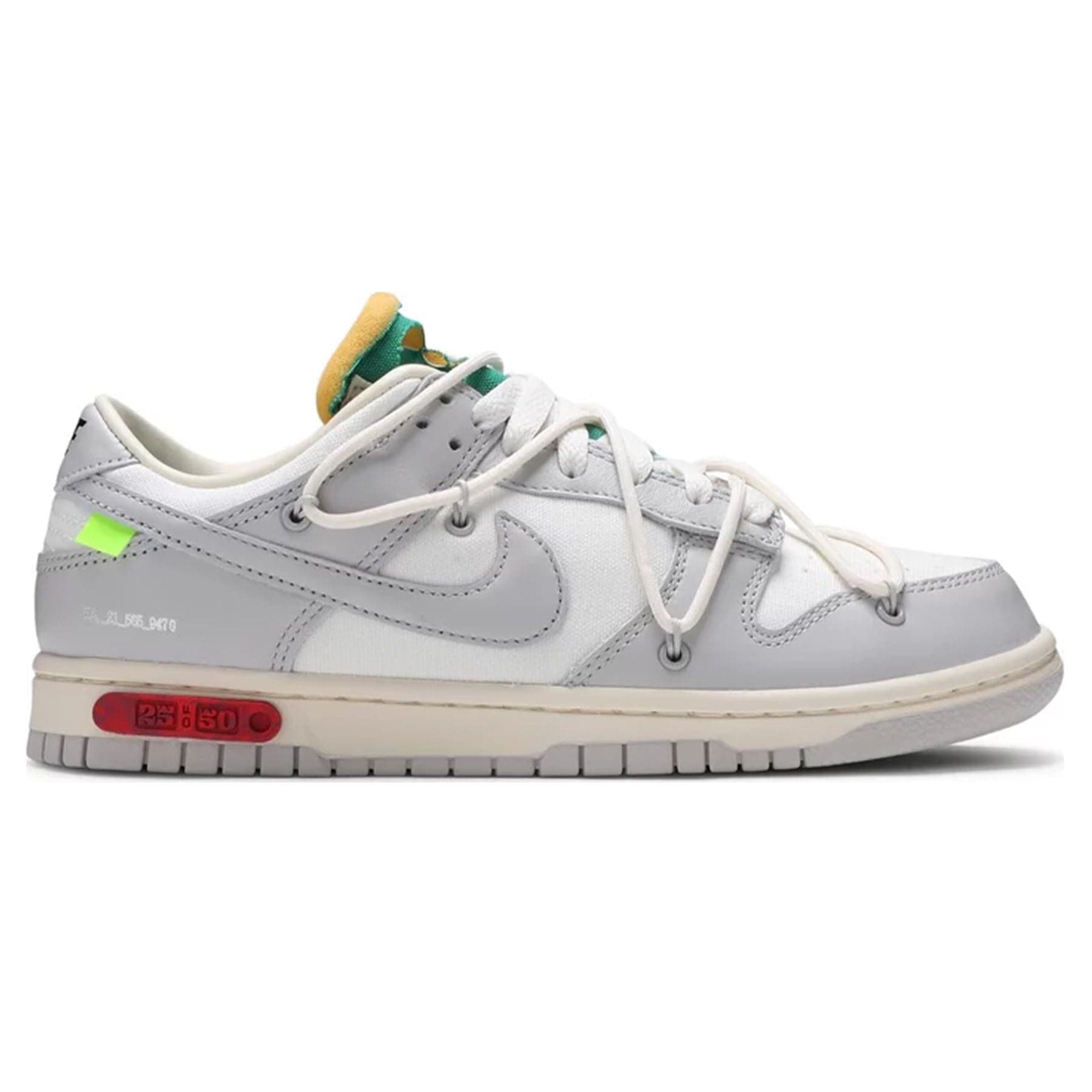 Off-White x Nike Dunk Low 'Lot 25 of 50'