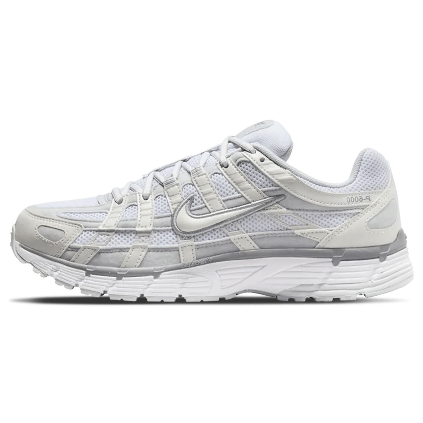 Nike P-6000 Wmns 'Metallic Summit White'