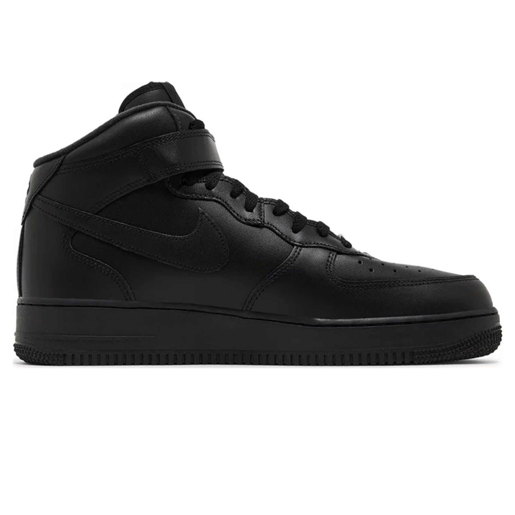 Supreme x Air Force 1 Mid 'Box Logo - Triple Black'