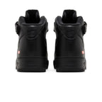 Supreme x Air Force 1 Mid 'Box Logo - Triple Black'