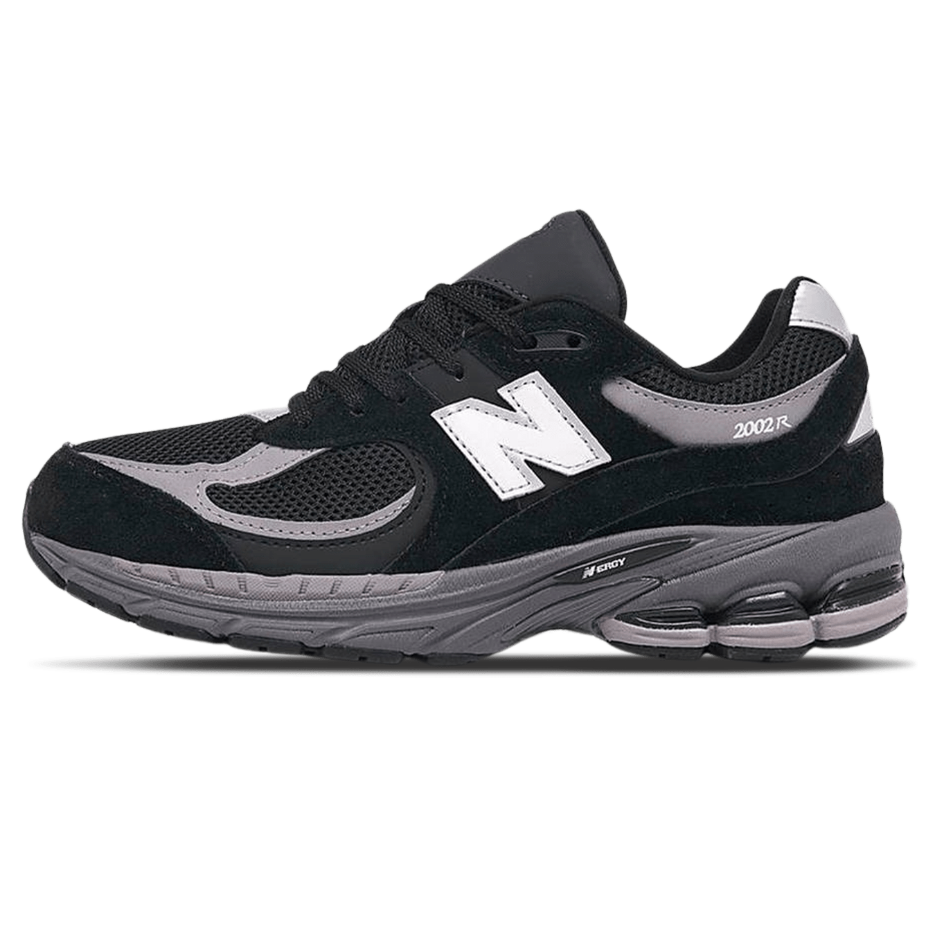 New Balance 2002R 'Black Silver Metallic'