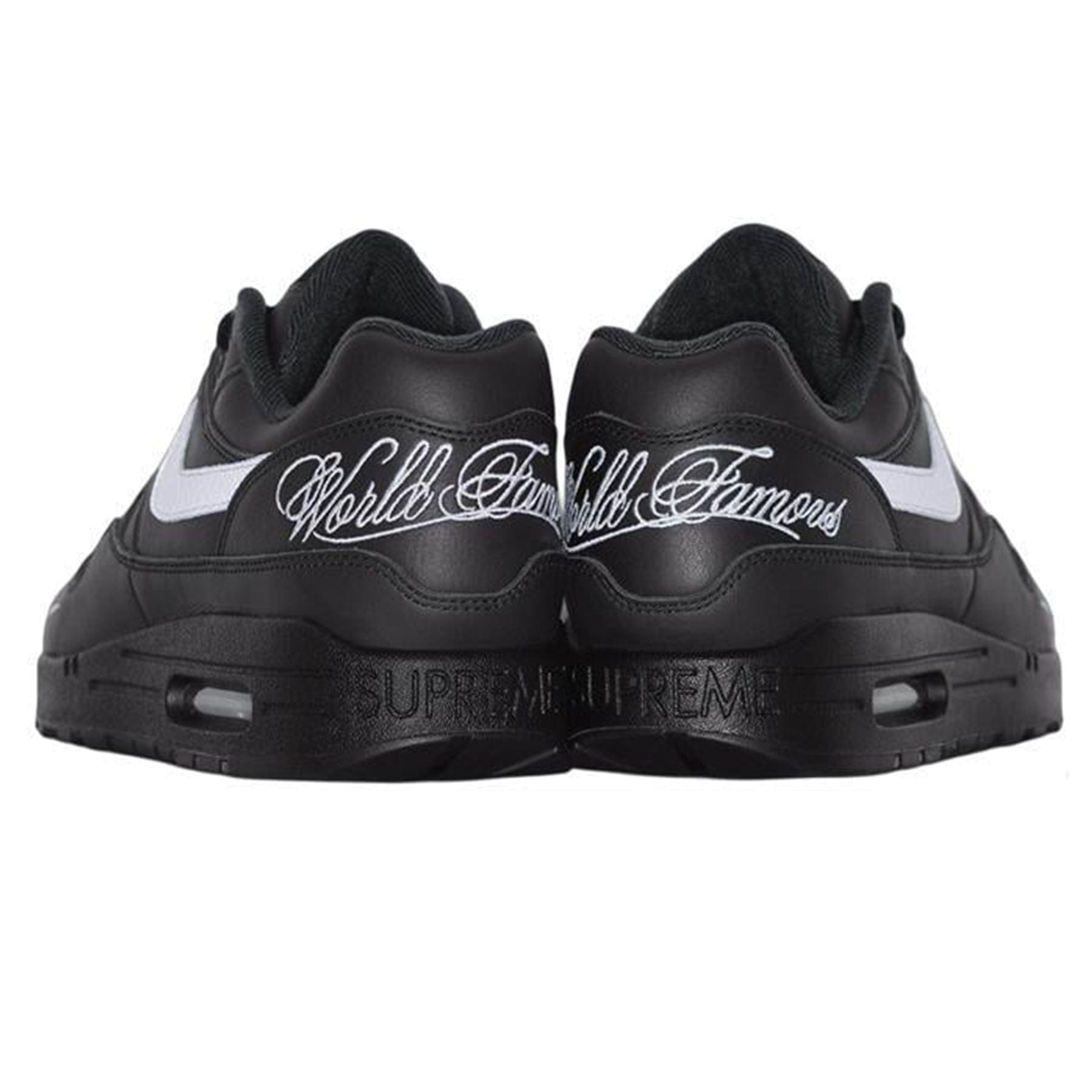 Nike x Supreme Air Max 1 '87 SP 'Black White'