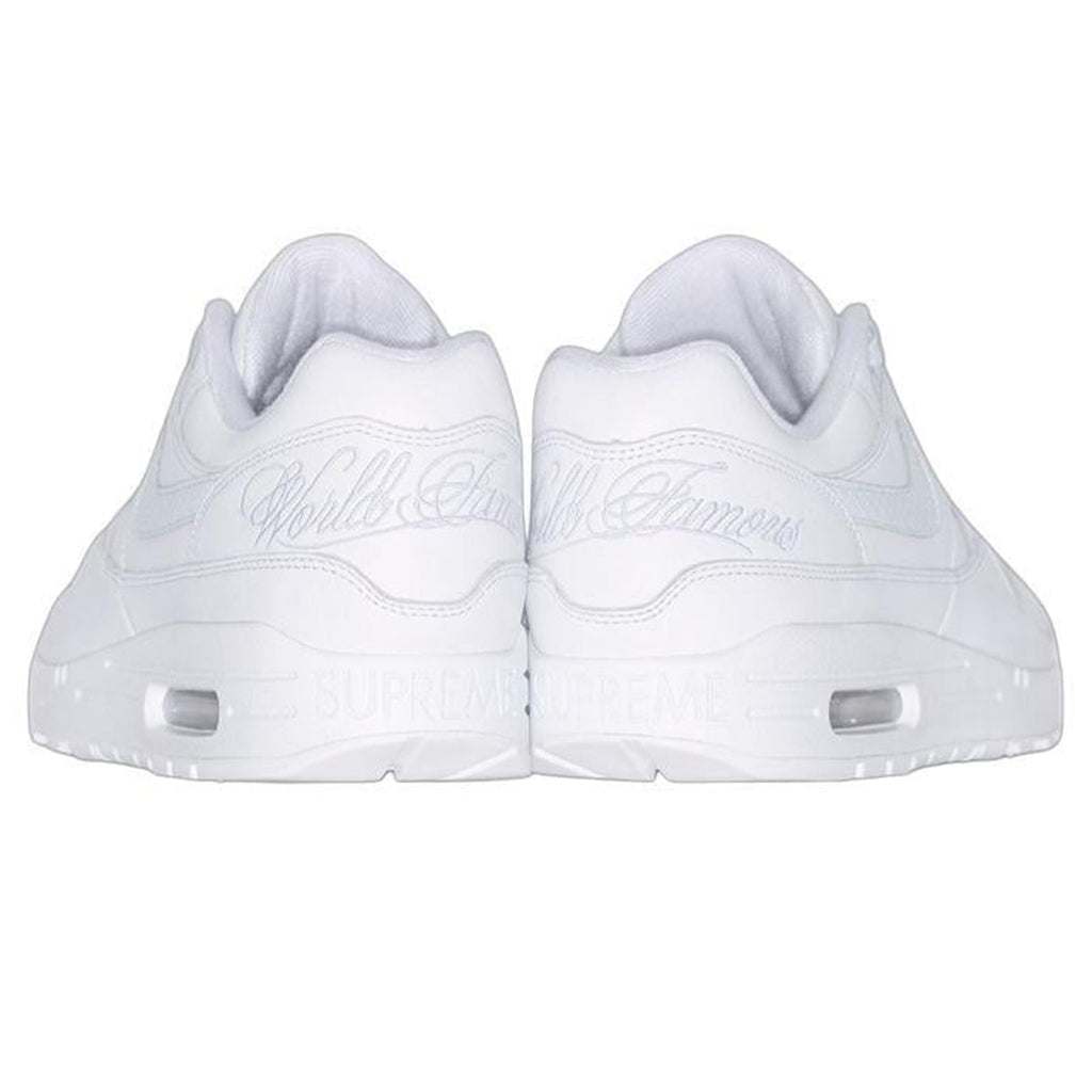 Nike x Supreme Air Max 1 '87 SP 'Triple White'