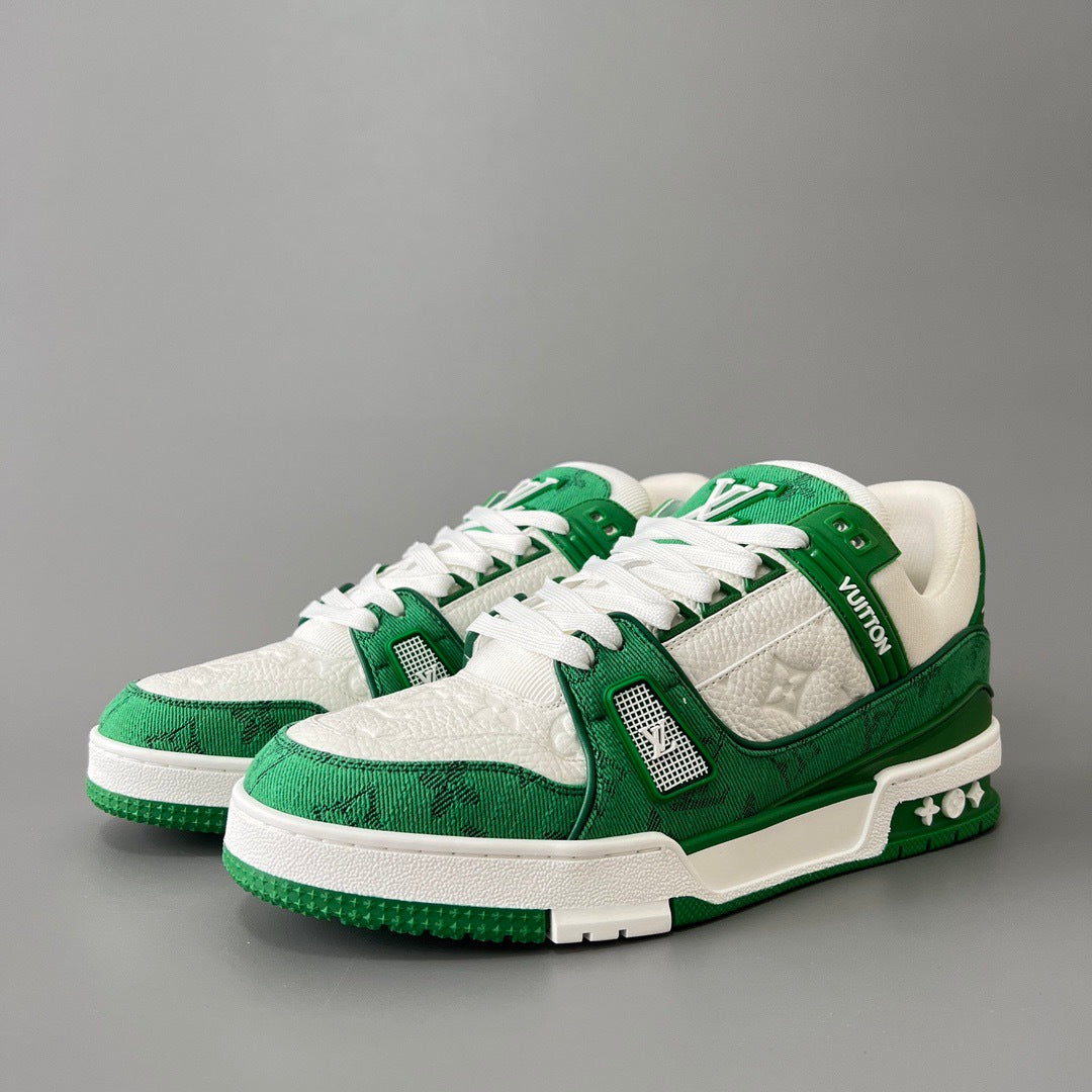 Highly Popular! LOUIS VUITTON TRAINER SNEAKER Trainer Line Sneakers