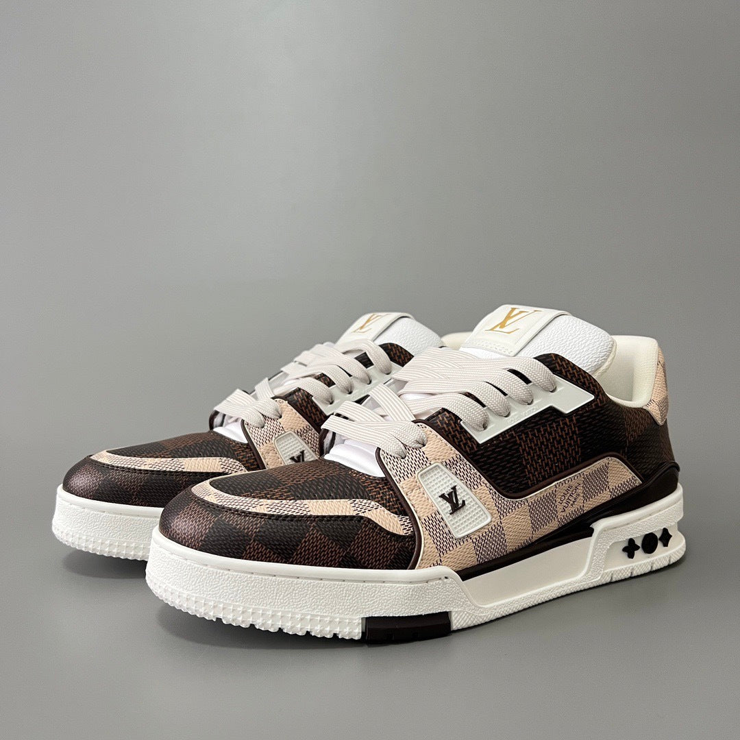 Highly Popular! LOUIS VUITTON TRAINER SNEAKER Trainer Line Sneakers
