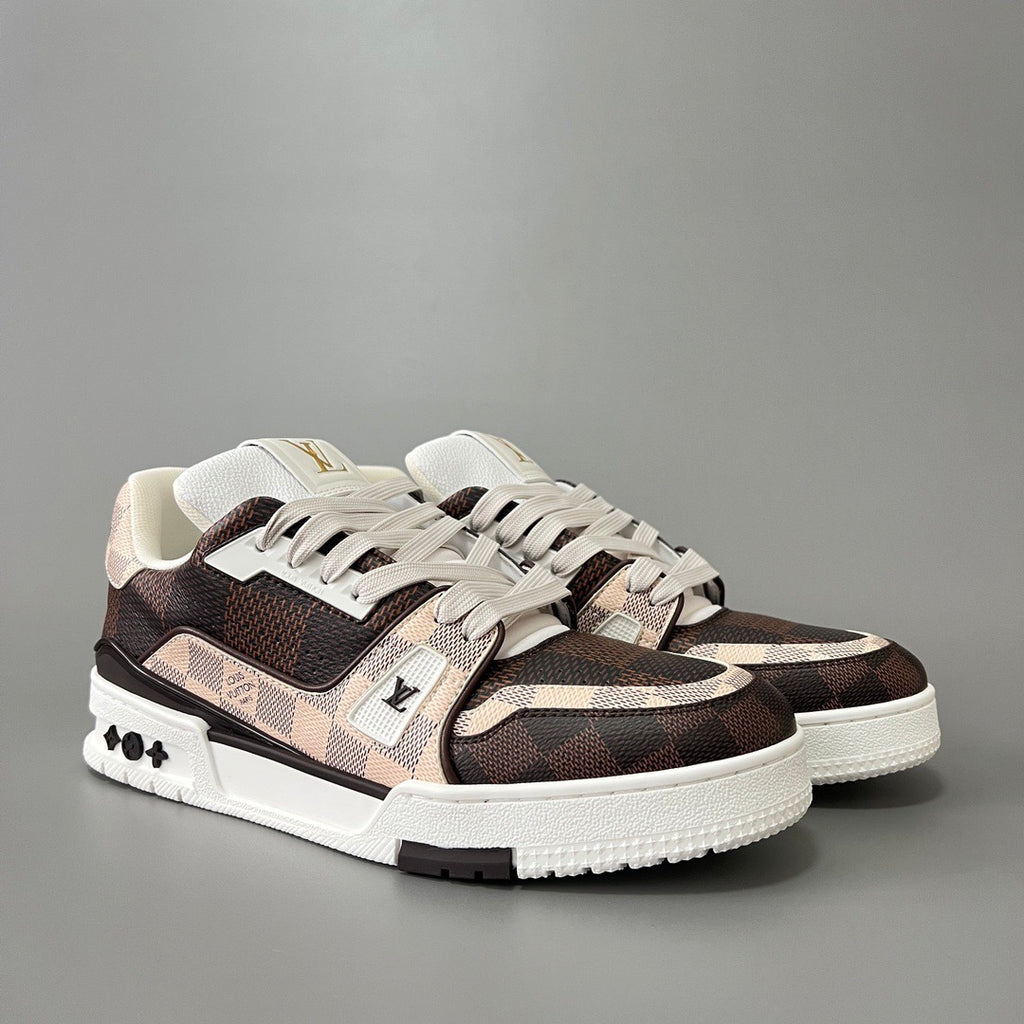 Highly Popular! LOUIS VUITTON TRAINER SNEAKER Trainer Line Sneakers