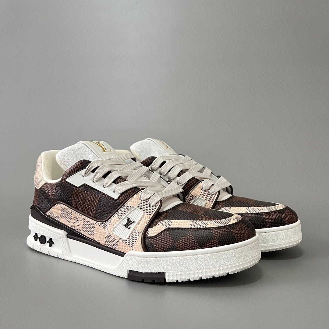 Highly Popular! LOUIS VUITTON TRAINER SNEAKER Trainer Line Sneakers