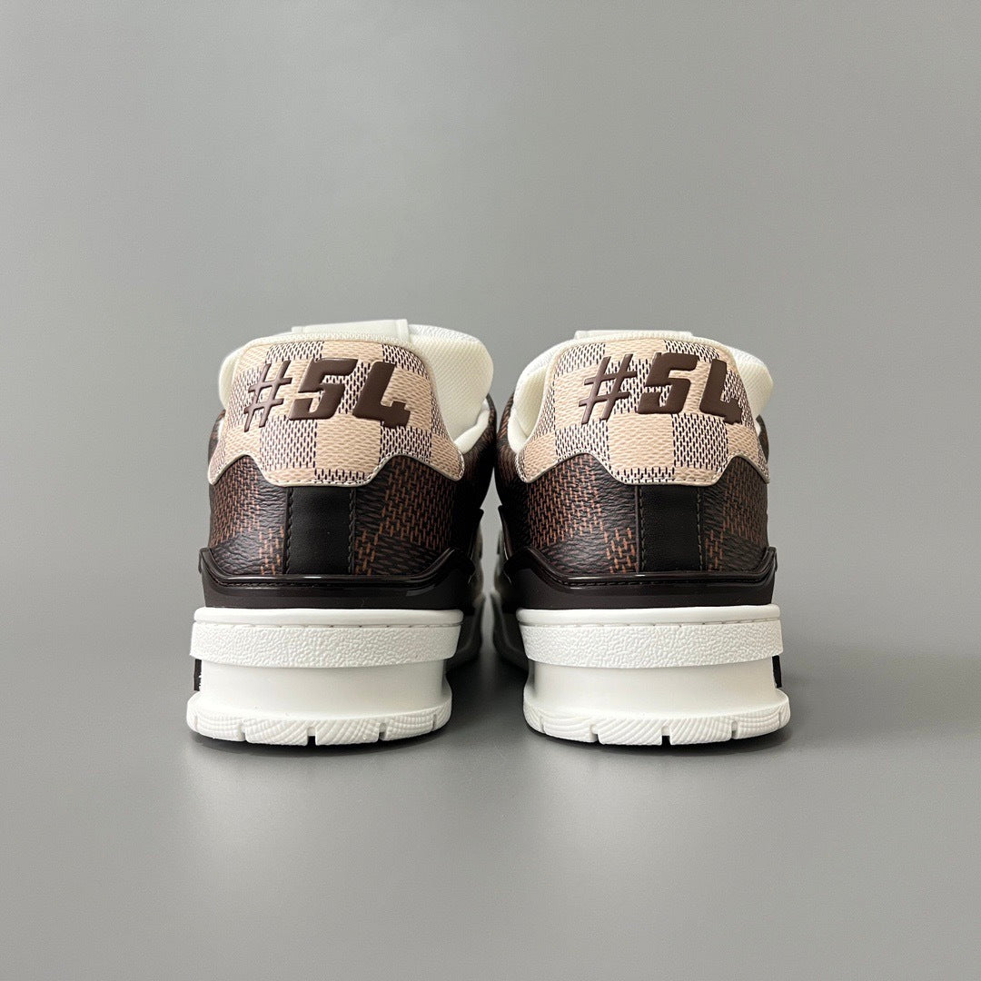 Highly Popular! LOUIS VUITTON TRAINER SNEAKER Trainer Line Sneakers
