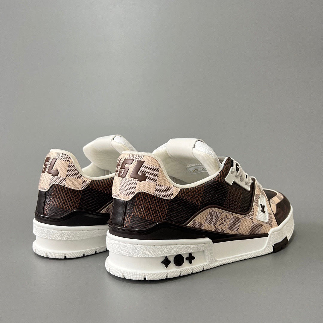 Highly Popular! LOUIS VUITTON TRAINER SNEAKER Trainer Line Sneakers