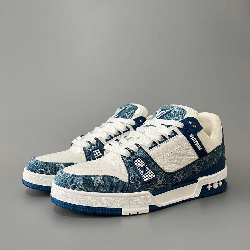 Highly Popular! LOUIS VUITTON TRAINER SNEAKER Trainer Line Sneakers