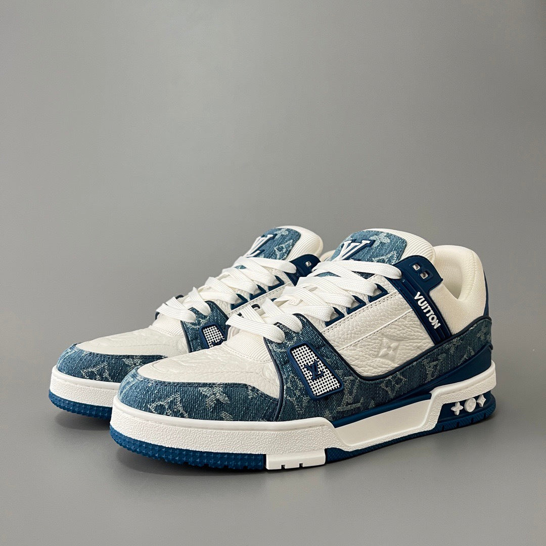 Highly Popular! LOUIS VUITTON TRAINER SNEAKER Trainer Line Sneakers