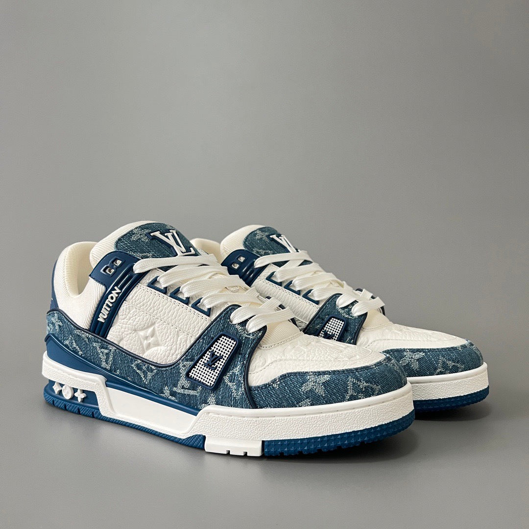 Highly Popular! LOUIS VUITTON TRAINER SNEAKER Trainer Line Sneakers