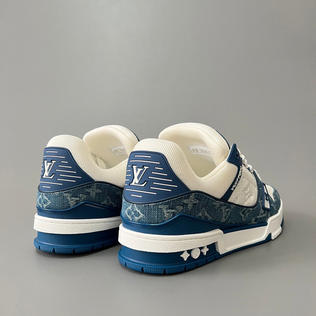 Highly Popular! LOUIS VUITTON TRAINER SNEAKER Trainer Line Sneakers