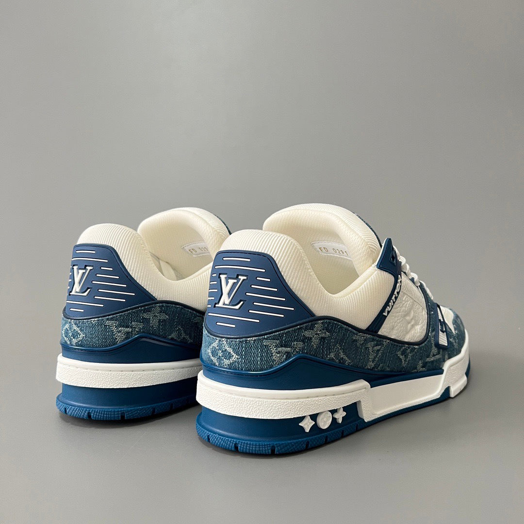 Highly Popular! LOUIS VUITTON TRAINER SNEAKER Trainer Line Sneakers