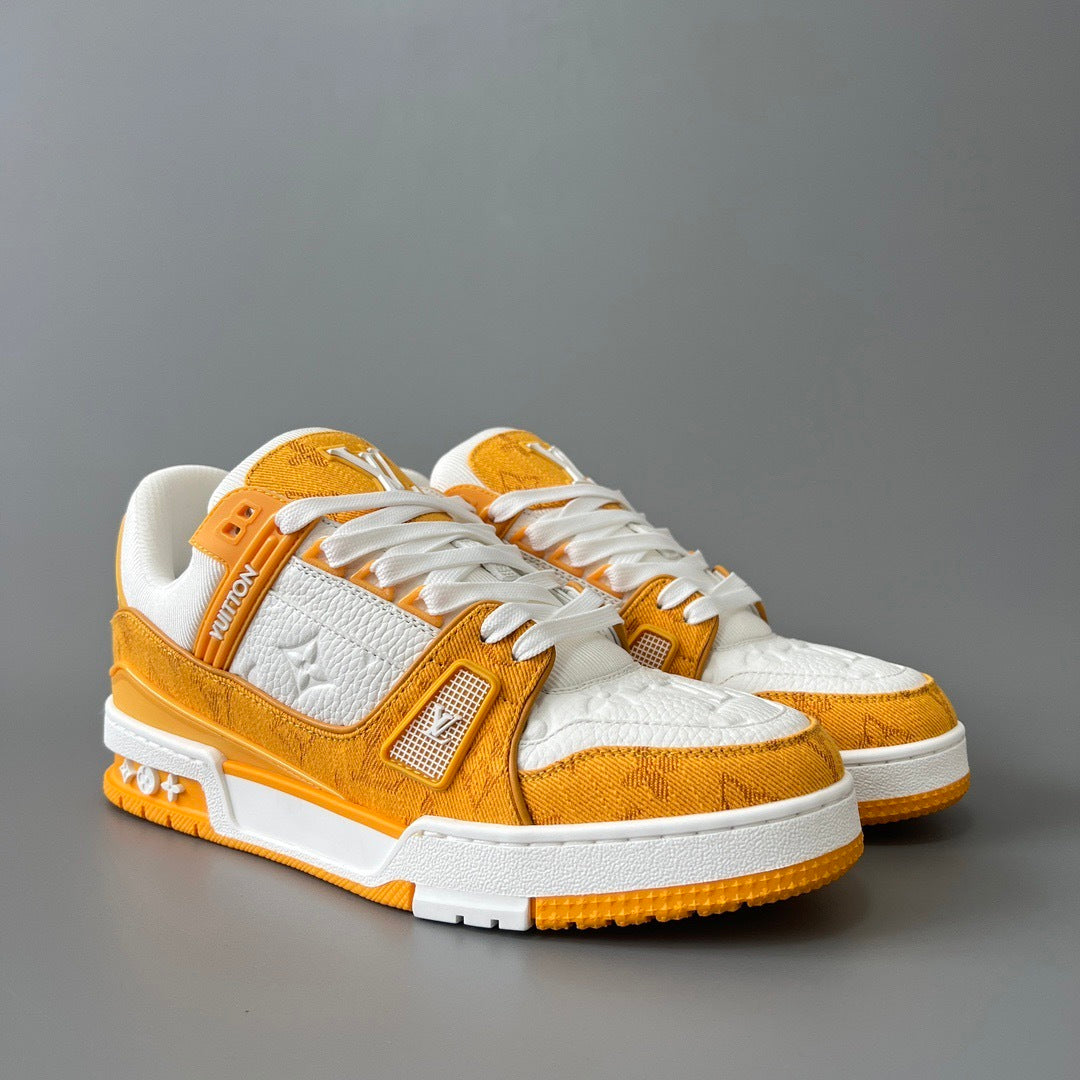 Highly Popular! LOUIS VUITTON TRAINER SNEAKER Trainer Line Sneakers