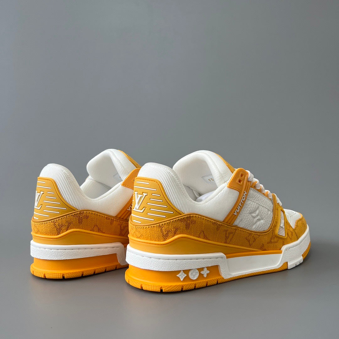 Highly Popular! LOUIS VUITTON TRAINER SNEAKER Trainer Line Sneakers