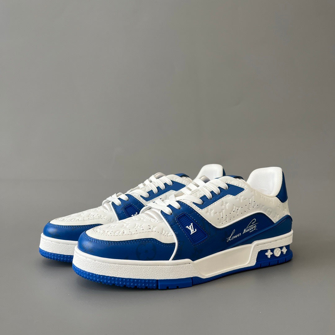 Highly Popular! LOUIS VUITTON TRAINER SNEAKER Trainer Line Sneakers