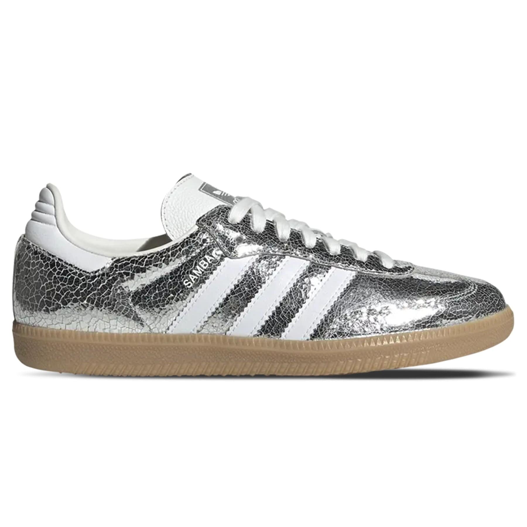 Adidas Samba OG Wmns 'Silver Metallic Cracked Leather'