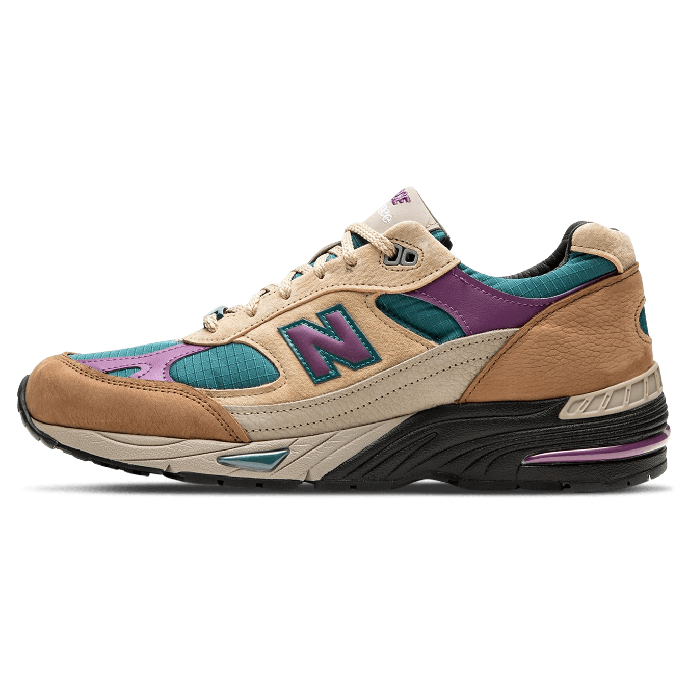 Palace x New Balance 991 Made in England 'Taos Taupe Grape'