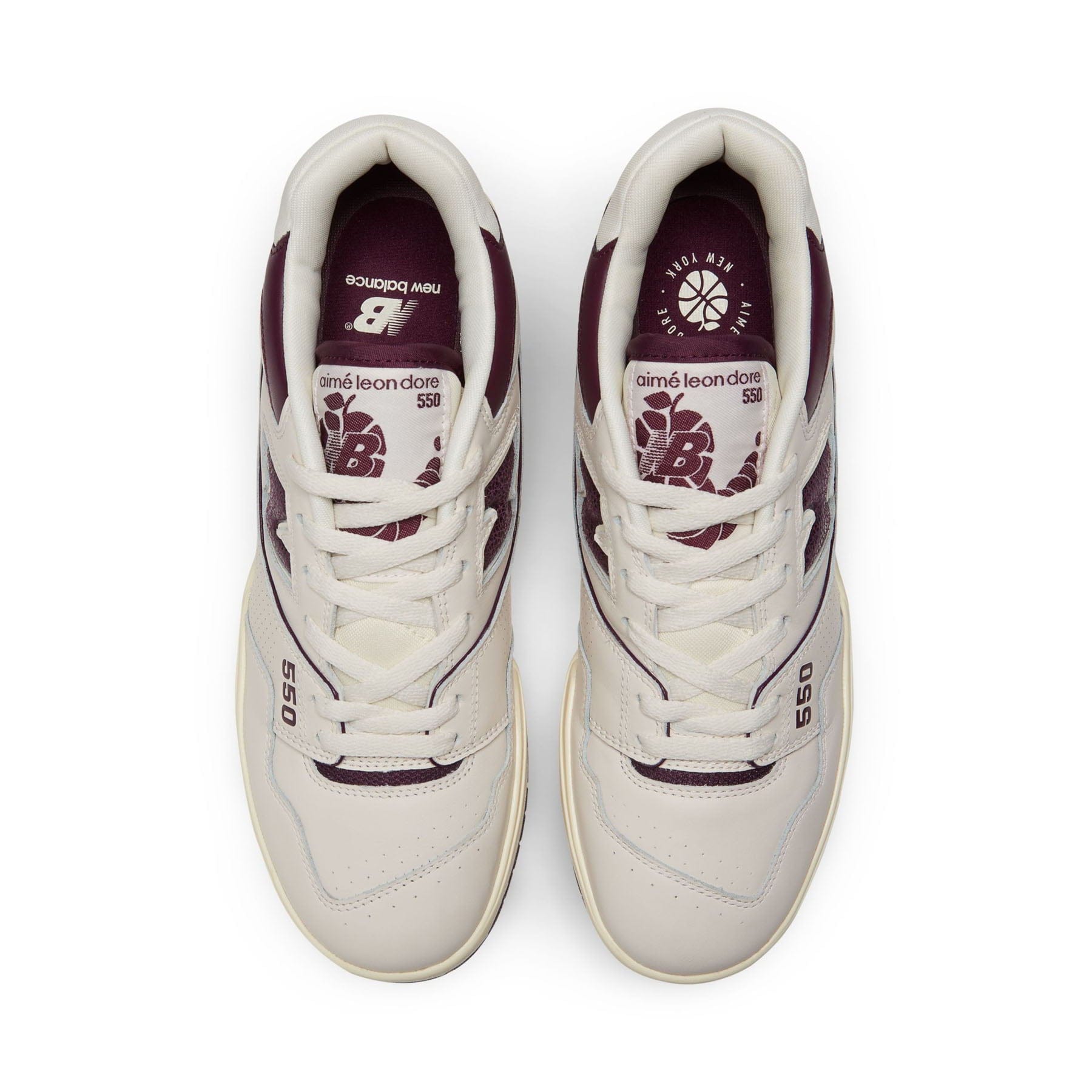 Aim¨¦ Leon Dore x New Balance 550 'Purple'