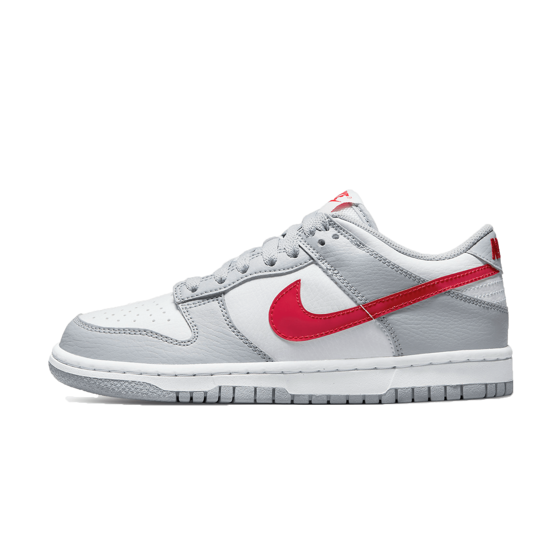 Nike Dunk Low GS 'Grey Red'