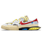 Off-White x Nike Blazer Low 'White University Red'
