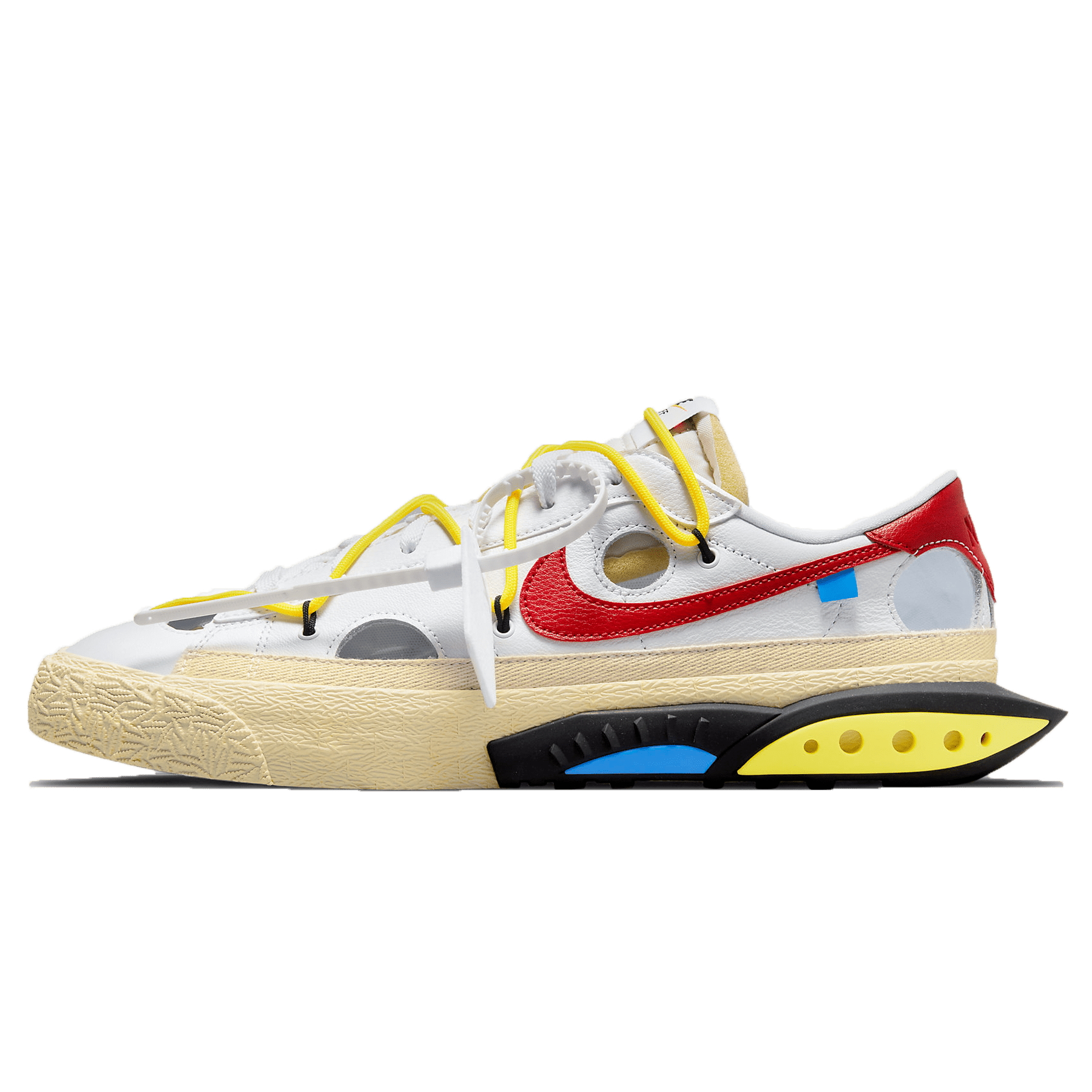 Off-White x Nike Blazer Low 'White University Red'