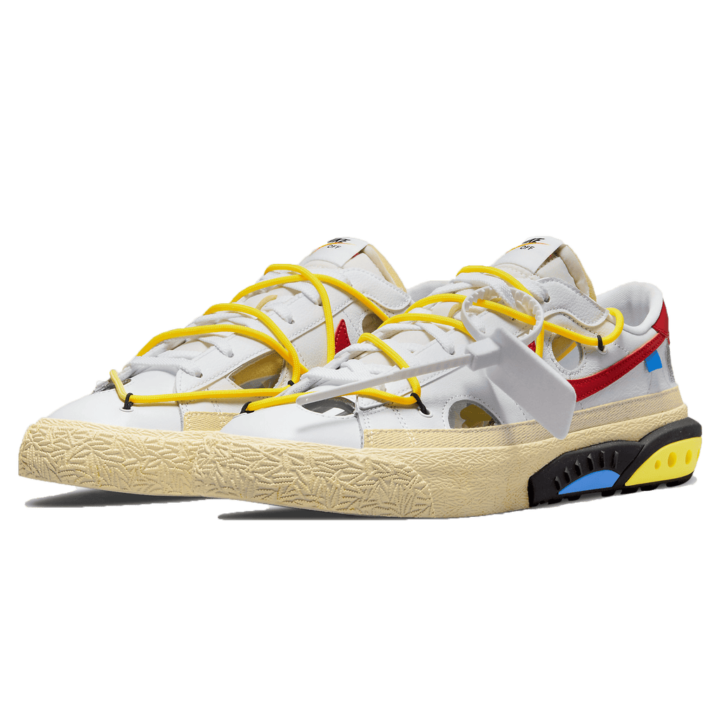 Off-White x Nike Blazer Low 'White University Red'