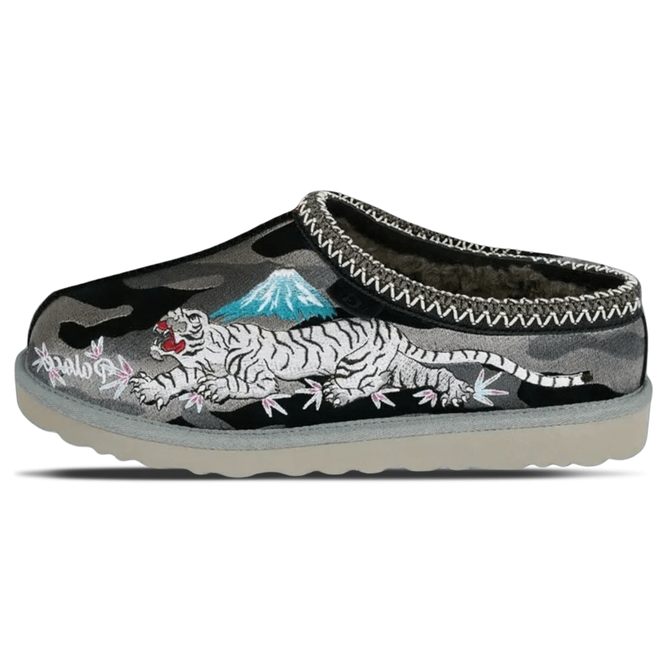 Palace x UGG Tasman Slipper 'Black Camo'