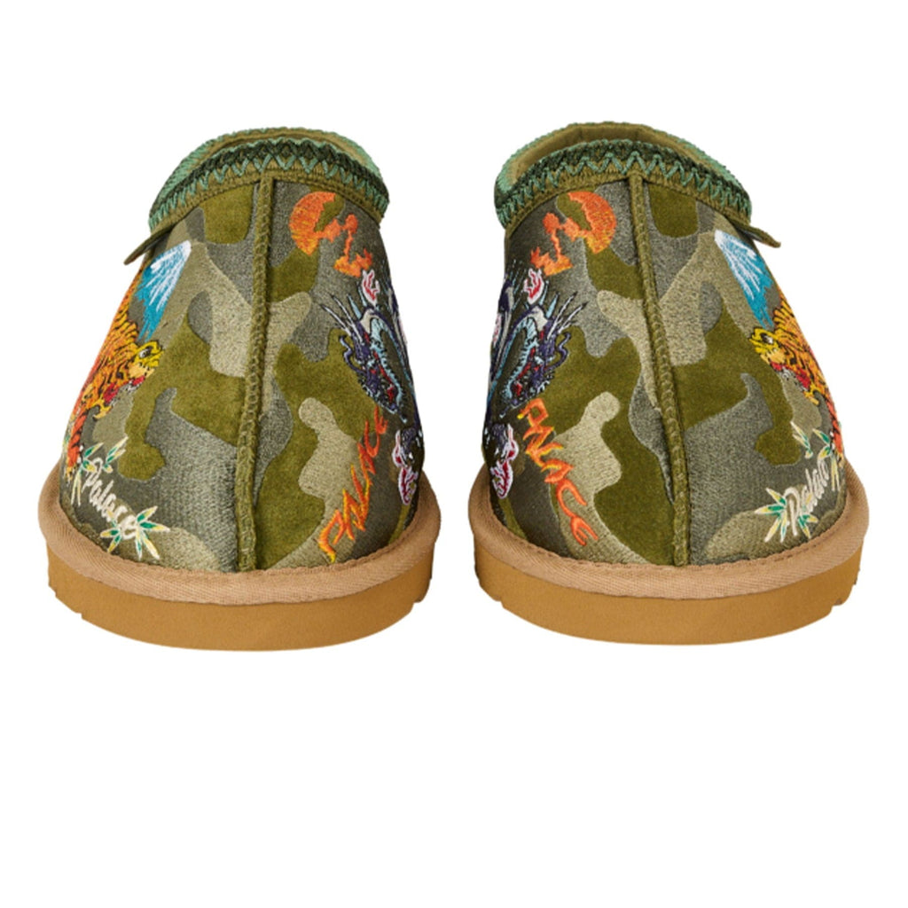 Palace x UGG Tasman Slipper 'Burnt Olive Camo'